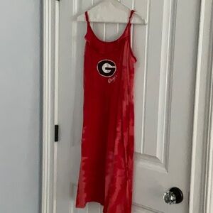 Georgia Bulldogs Red Nightgown